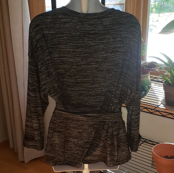 Lucky Brand longsleeved top in grey - Picture 3 of 5